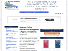 Tablet Screenshot of performance-appraisals.org